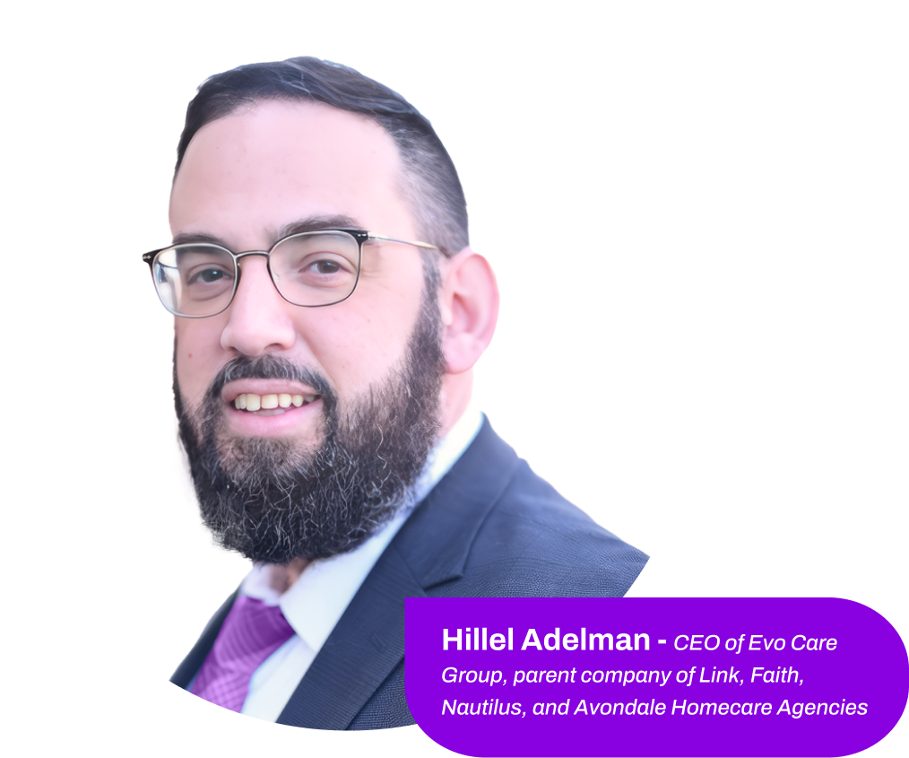 Hillel Adelman, CEO of Link Homecare